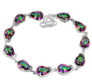 7*10 MM Pear - Mystic Topaz Bracelets - MTB21