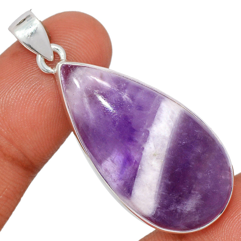 1.8" Amethyst Lace Agate Pendants - ALAP1173