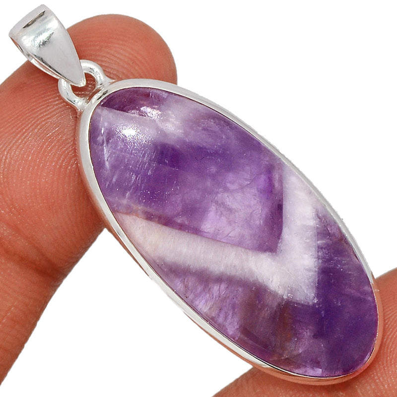 2" Amethyst Lace Agate Pendants - ALAP1176