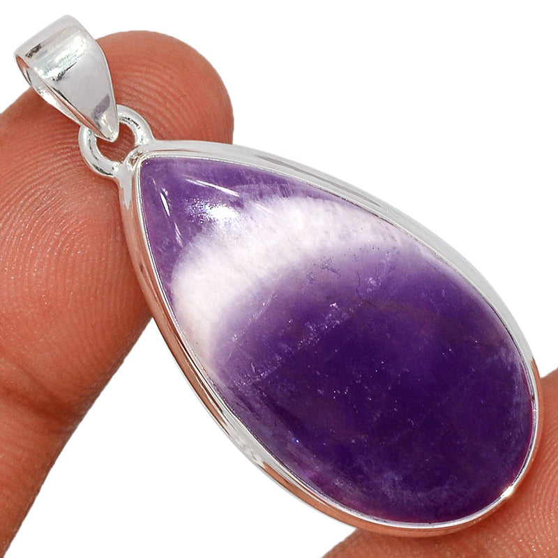 1.7" Amethyst Lace Agate Pendants - ALAP1178