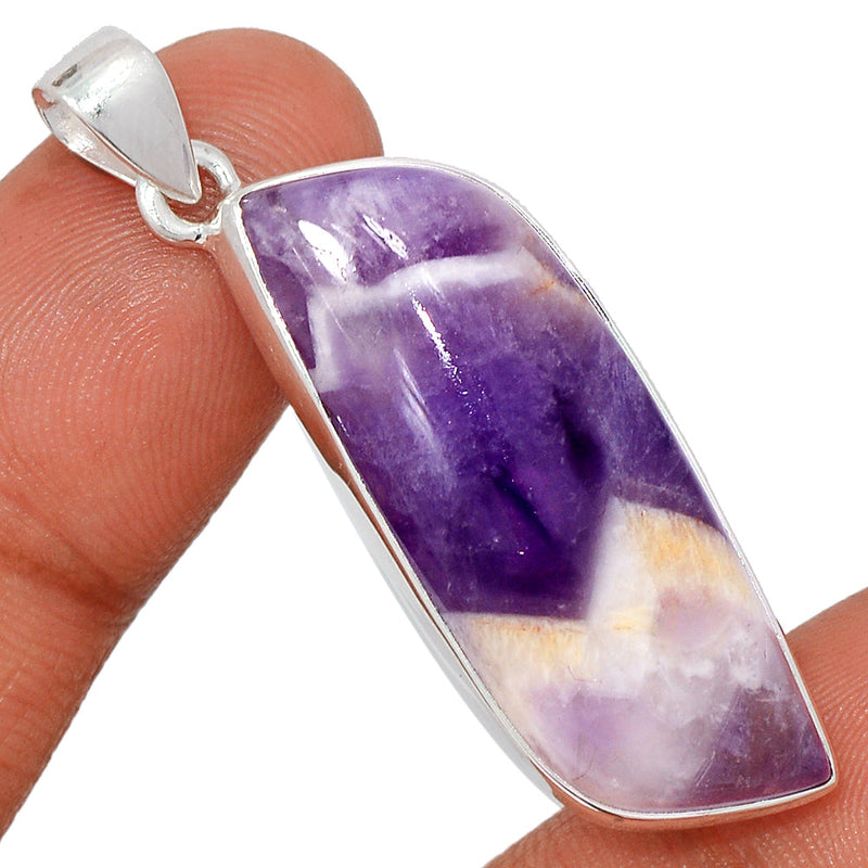 1.8" Amethyst Lace Agate Pendants - ALAP1179