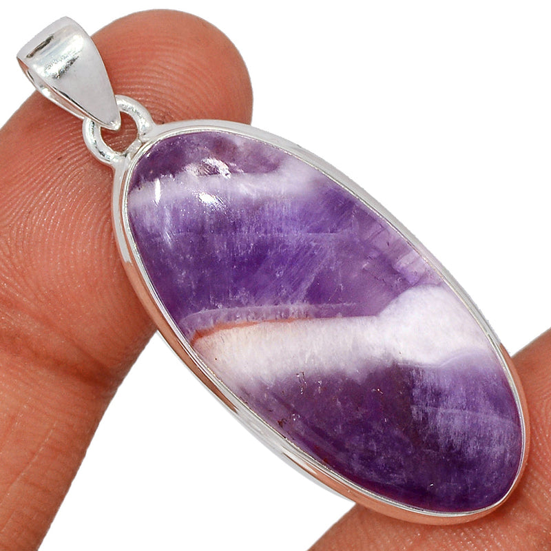 1.8" Amethyst Lace Agate Pendants - ALAP1191