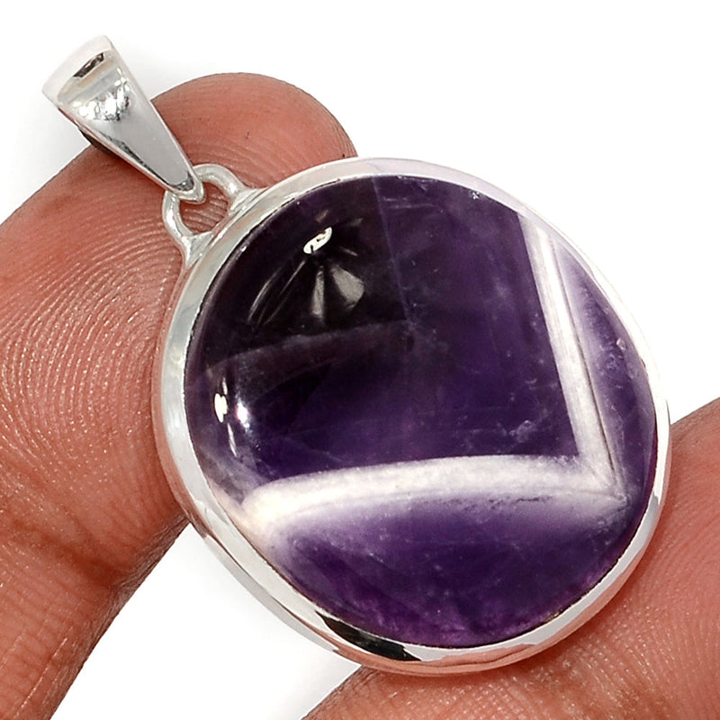 1.5" Amethyst Lace Agate Pendants - ALAP1216