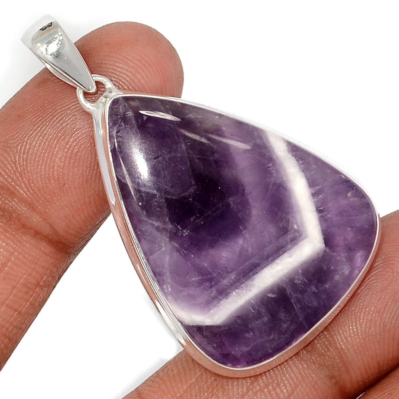 1.8" Amethyst Lace Agate Pendants - ALAP1221