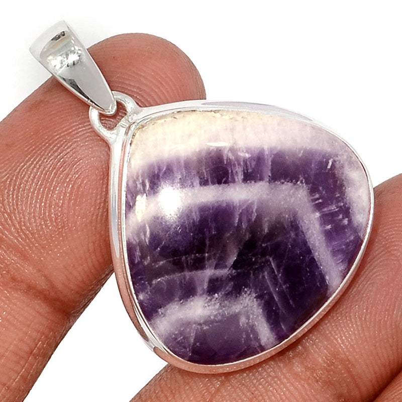 1.3" Amethyst Lace Agate Pendants - ALAP1223