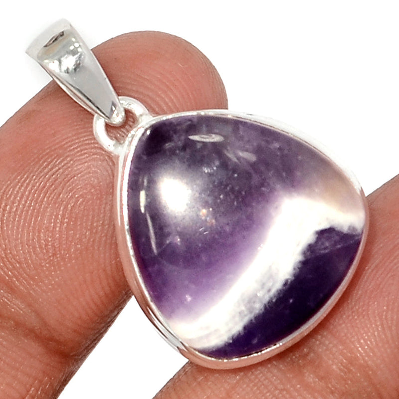 1.2" Amethyst Lace Agate Pendants - ALAP1224