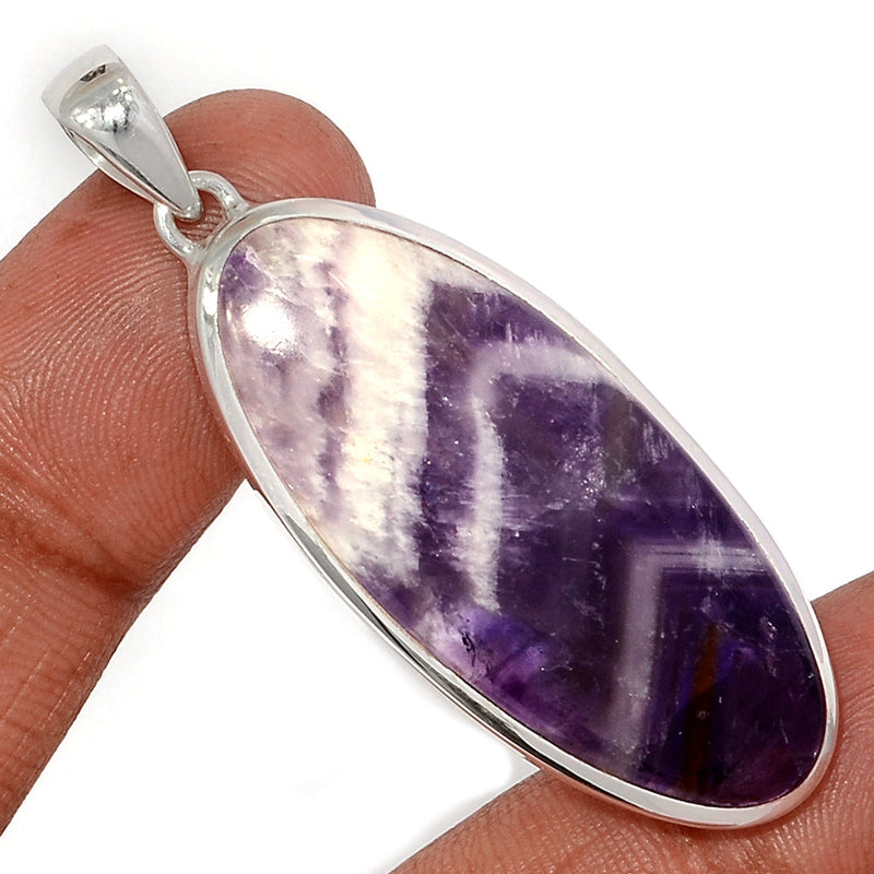 2.1" Amethyst Lace Agate Pendants - ALAP1225