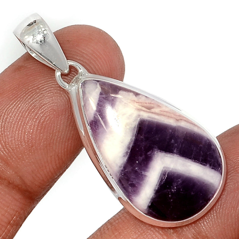 1.6" Amethyst Lace Agate Pendants - ALAP1231