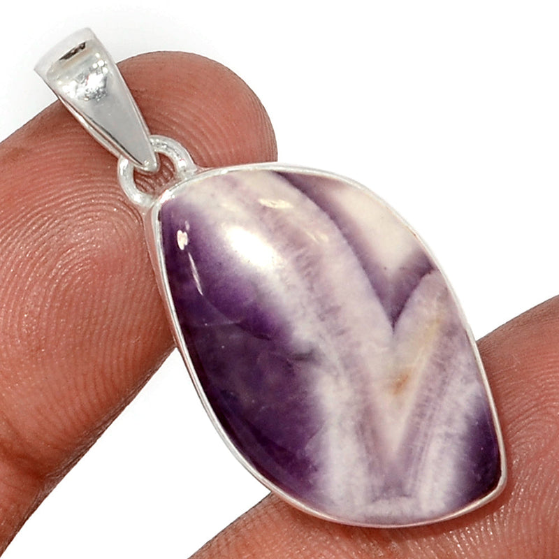 1.5" Amethyst Lace Agate Pendants - ALAP1235