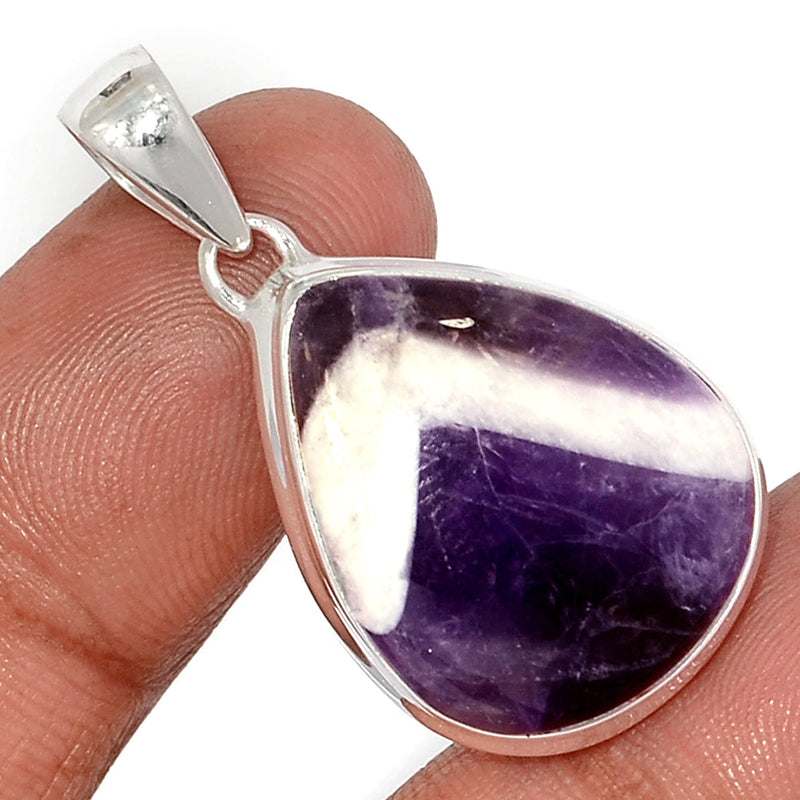 1.5" Amethyst Lace Agate Pendants - ALAP1238