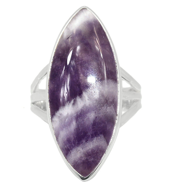 Amethyst Lace Agate Ring - ALAR661