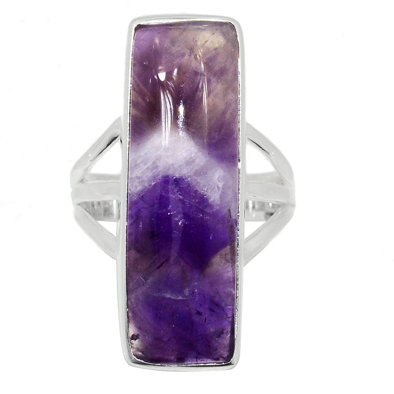 Amethyst Lace Agate Ring - ALAR665