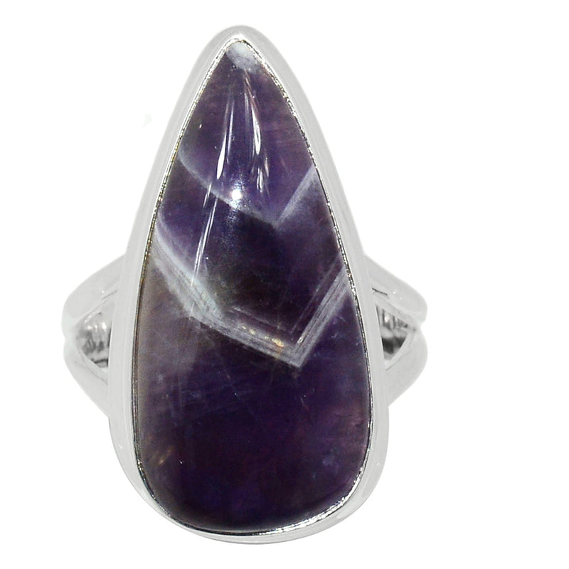 Amethyst Lace Agate Ring - ALAR682