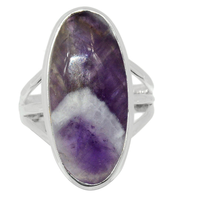 Amethyst Lace Agate Ring - ALAR688