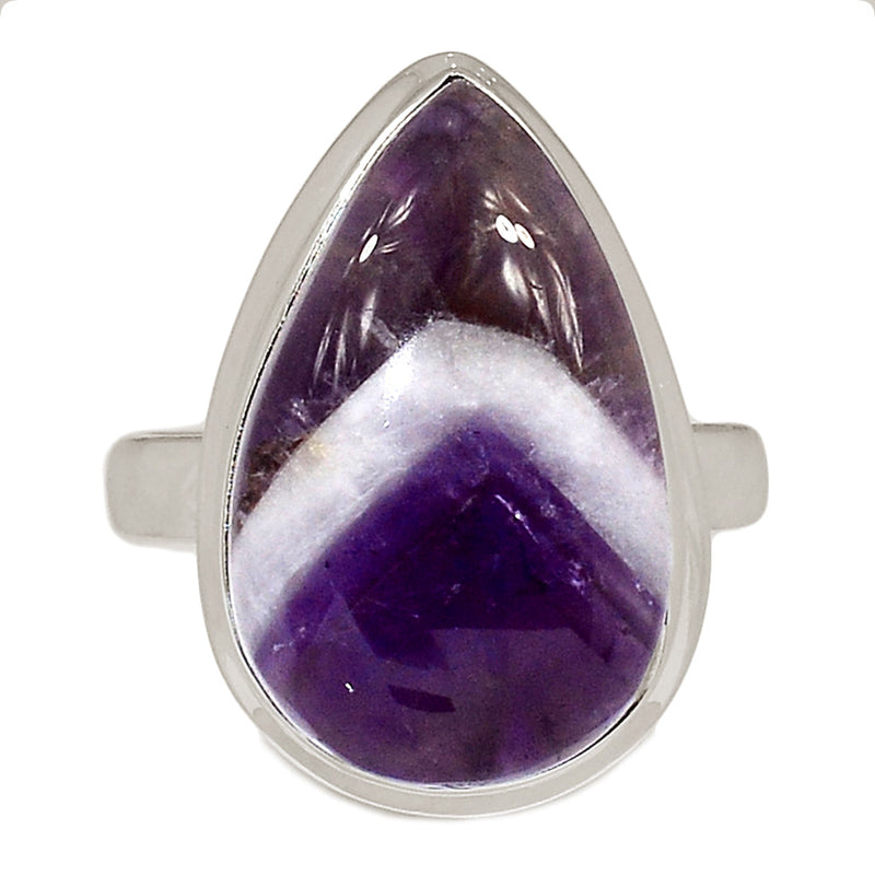 Amethyst Lace Agate Ring - ALAR699