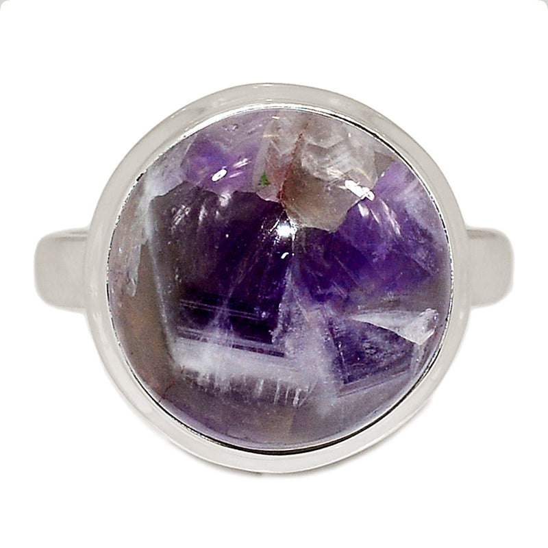 Amethyst Lace Agate Ring - ALAR748