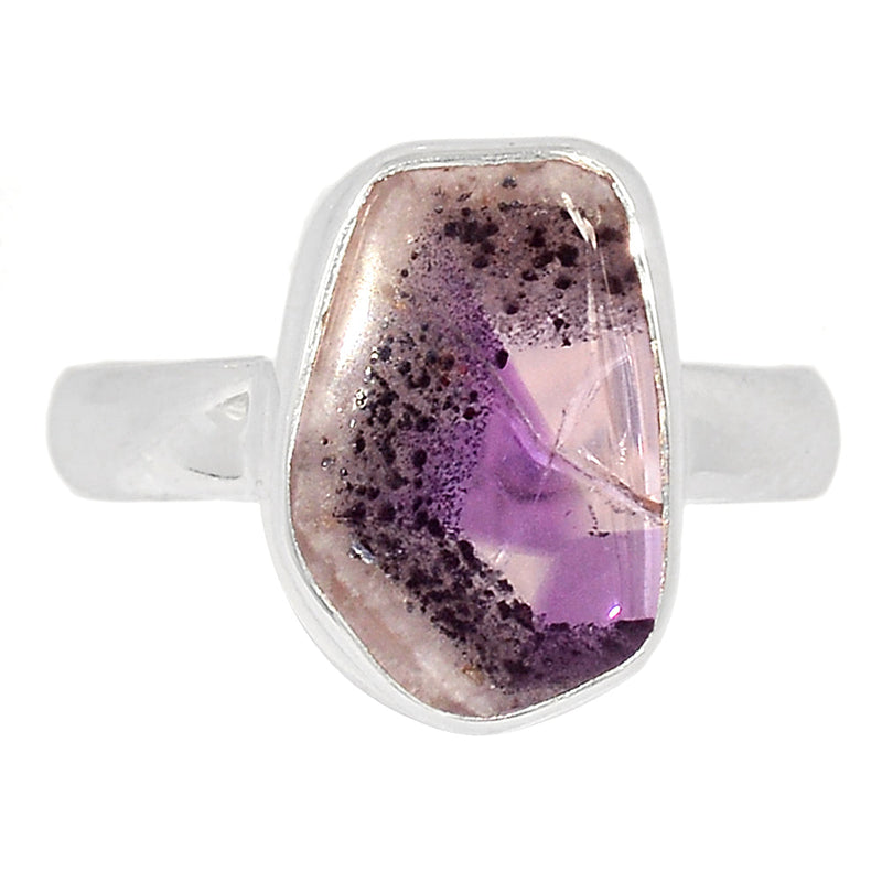 Atomic Trapiche Amethyst Slice Ring - ALCR716