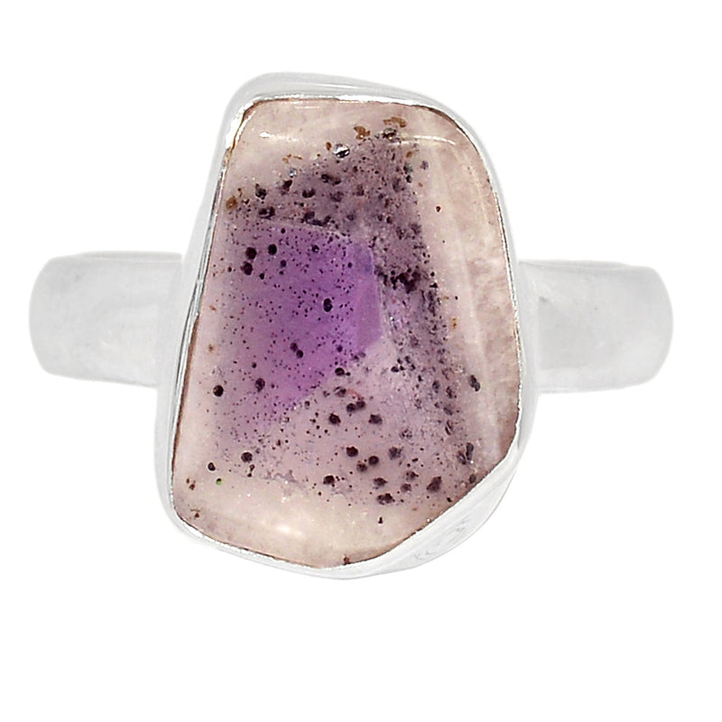 Atomic Trapiche Amethyst Slice Ring - ALCR728