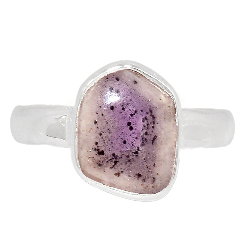 Atomic Trapiche Amethyst Slice Ring - ALCR732