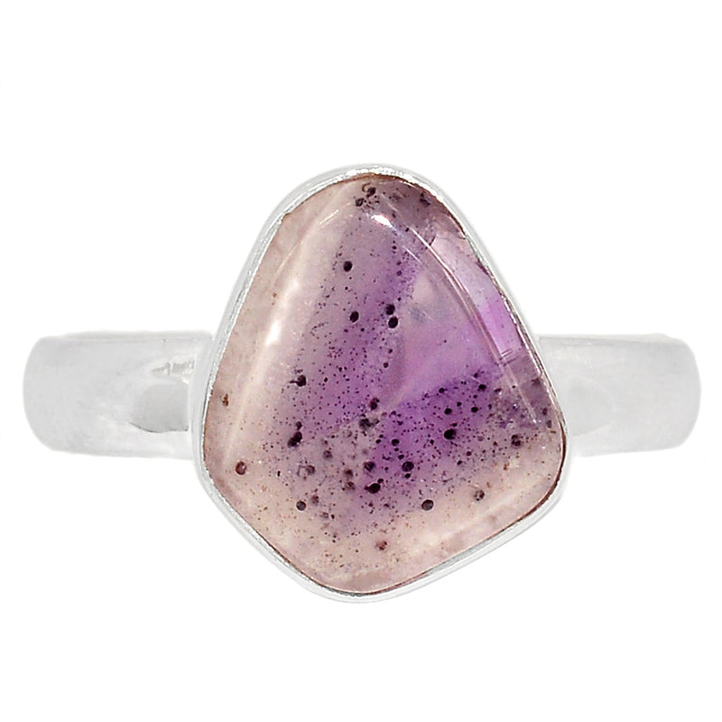 Atomic Trapiche Amethyst Slice Ring - ALCR739