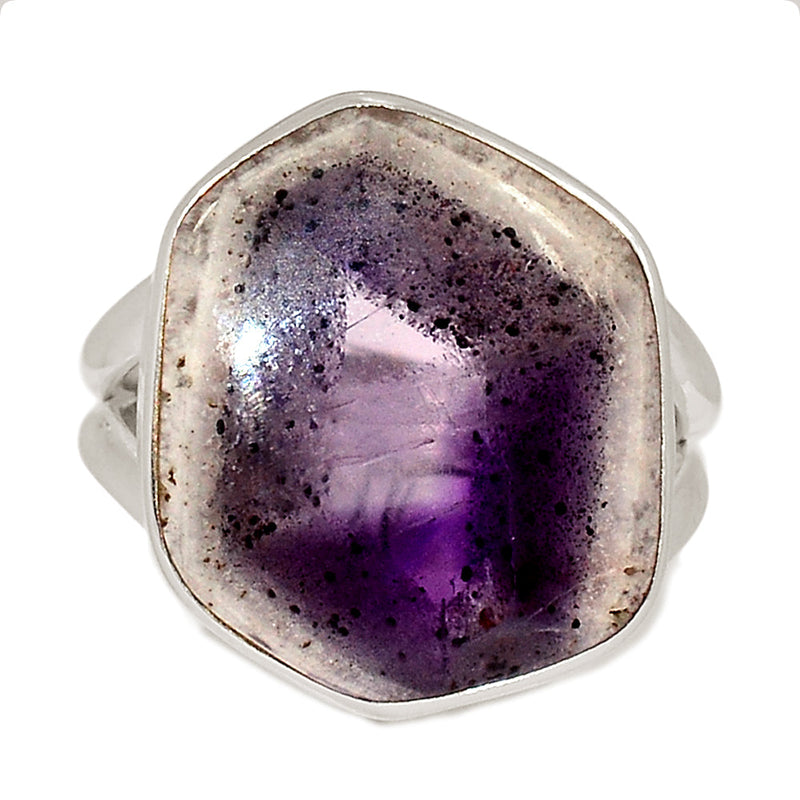 Trapiche Amethyst Slice Ring - ALCR763