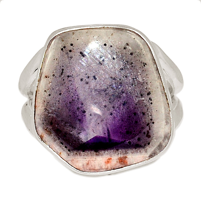 Trapiche Amethyst Slice Ring - ALCR767