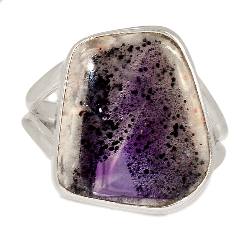 Trapiche Amethyst Slice Ring - ALCR772