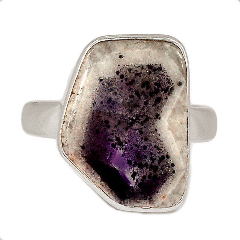 Trapiche Amethyst Slice Ring - ALCR777