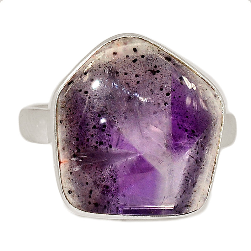 Trapiche Amethyst Slice Ring - ALCR778