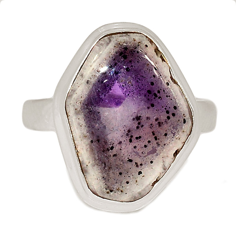 Trapiche Amethyst Slice Ring - ALCR779