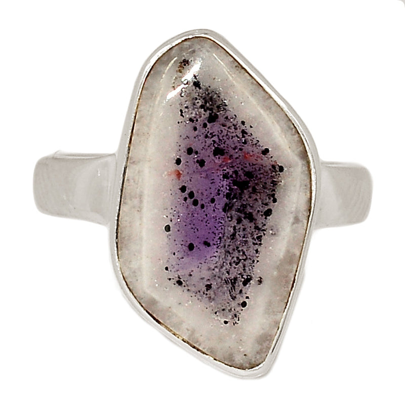 Trapiche Amethyst Slice Ring - ALCR782