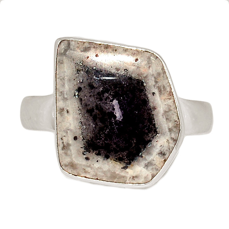 Trapiche Amethyst Slice Ring - ALCR785