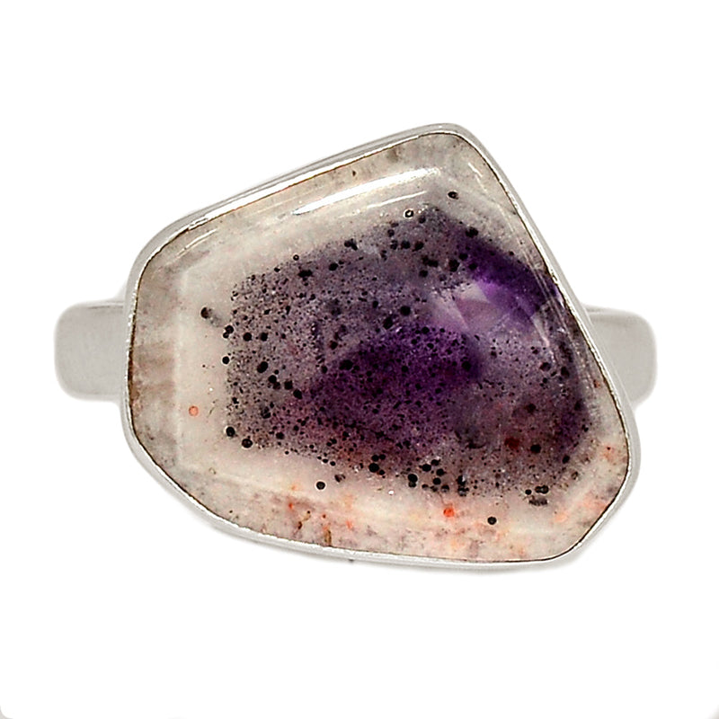 Trapiche Amethyst Slice Ring - ALCR787