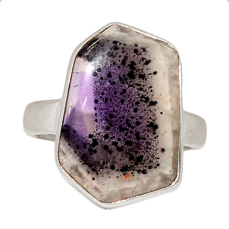 Trapiche Amethyst Slice Ring - ALCR803