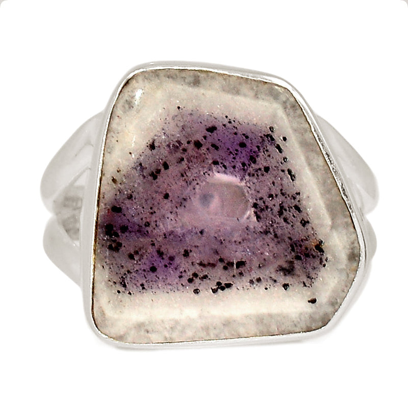 Trapiche Amethyst Slice Ring - ALCR815