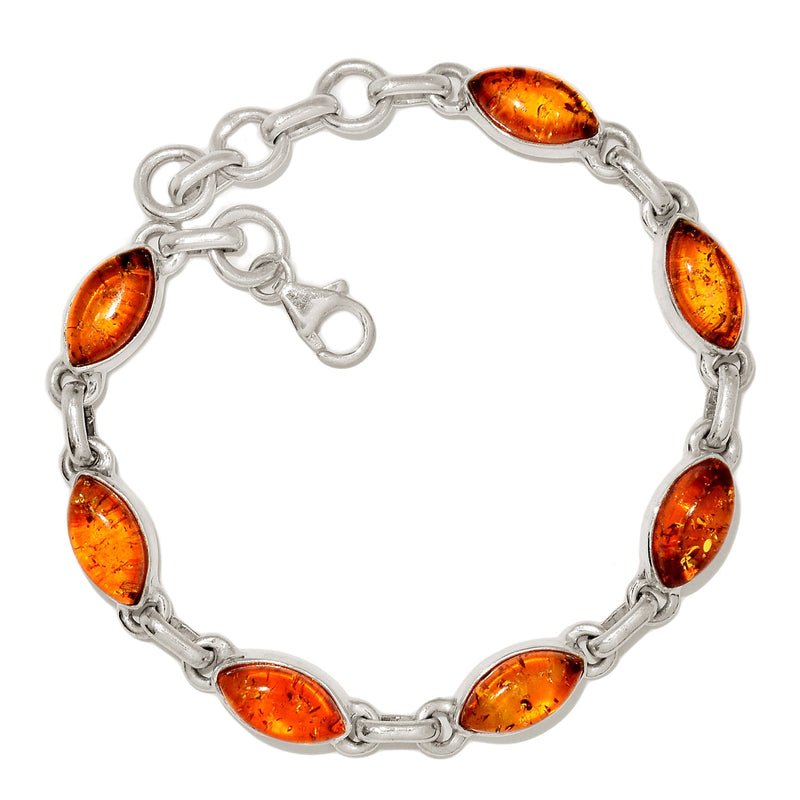 8" Amber Bracelets - AMBB144