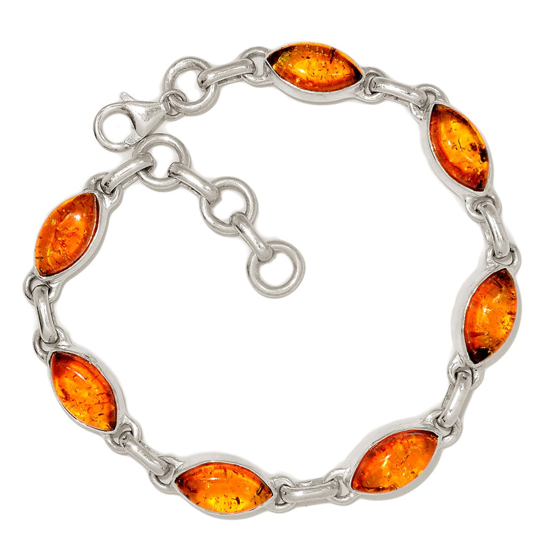 8" Amber Bracelets - AMBB145