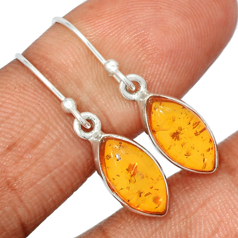 1.1" Amber Earrings - AMBE701