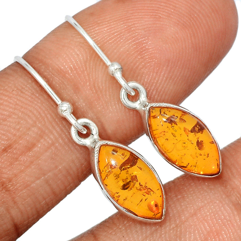 1.1" Amber Earrings - AMBE703