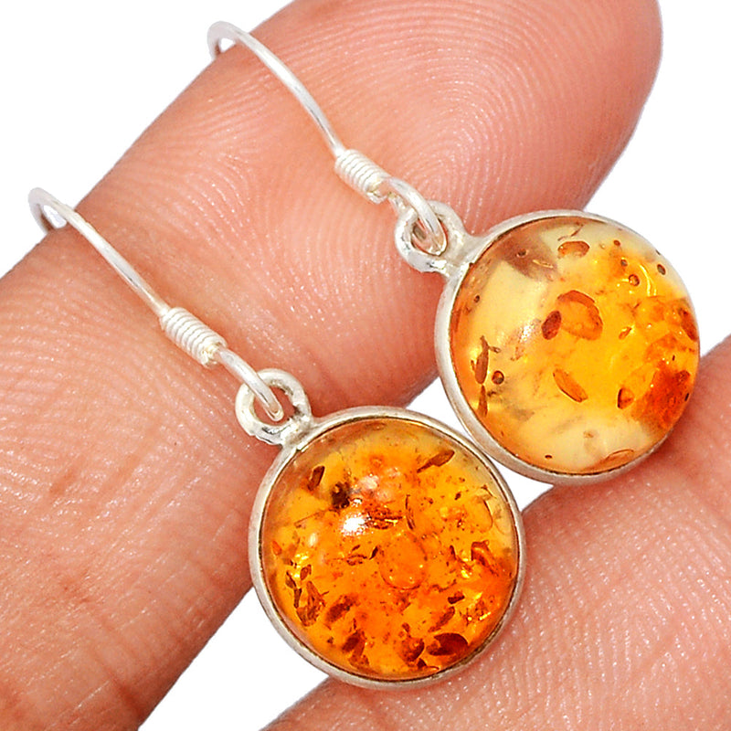 1.2" Amber Earrings - AMBE731