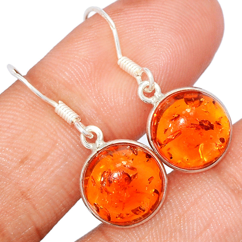 1.2" Amber Earrings - AMBE736