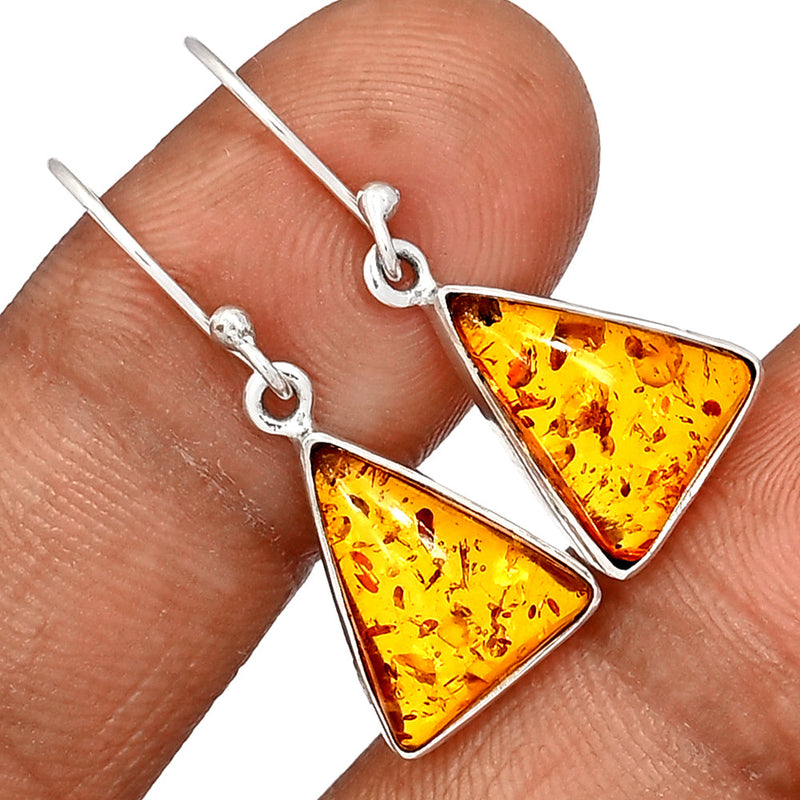 1.2" Amber Earrings - AMBE747