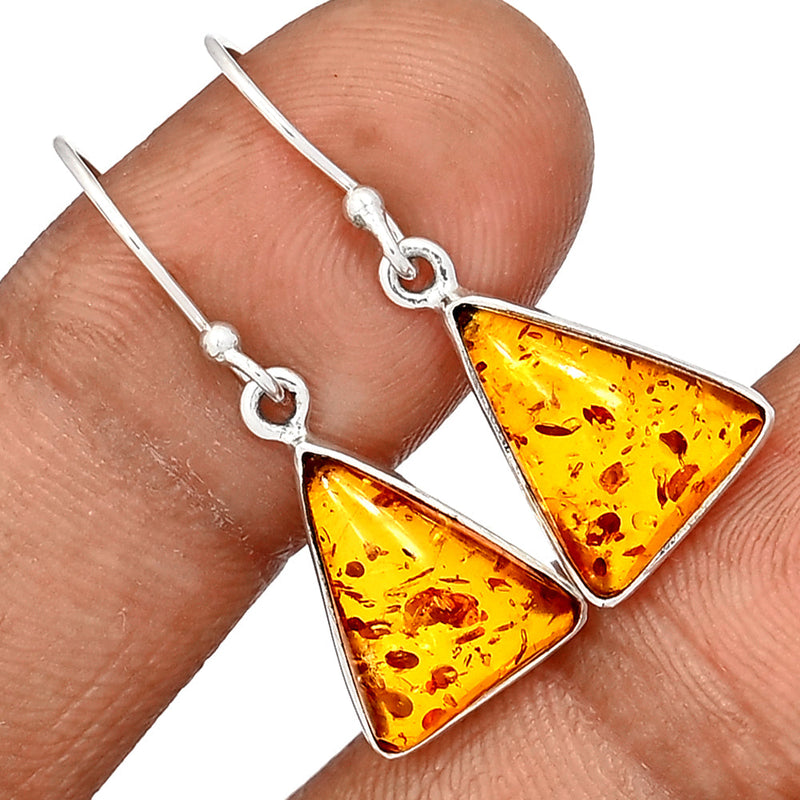 1.2" Amber Earrings - AMBE754