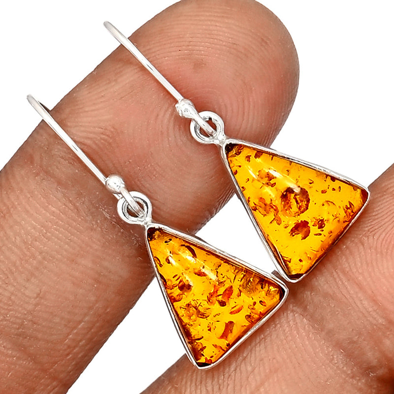 1.3" Amber Earrings - AMBE755