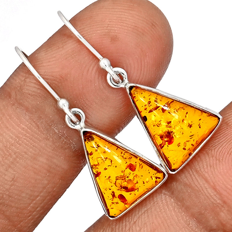 1.3" Amber Earrings - AMBE756