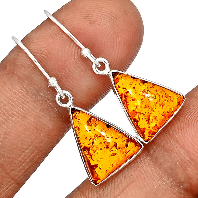 1.3" Amber Earrings - AMBE771