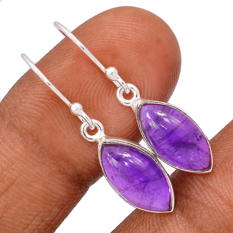 1.2" Amethyst Earrings - AMCE1298