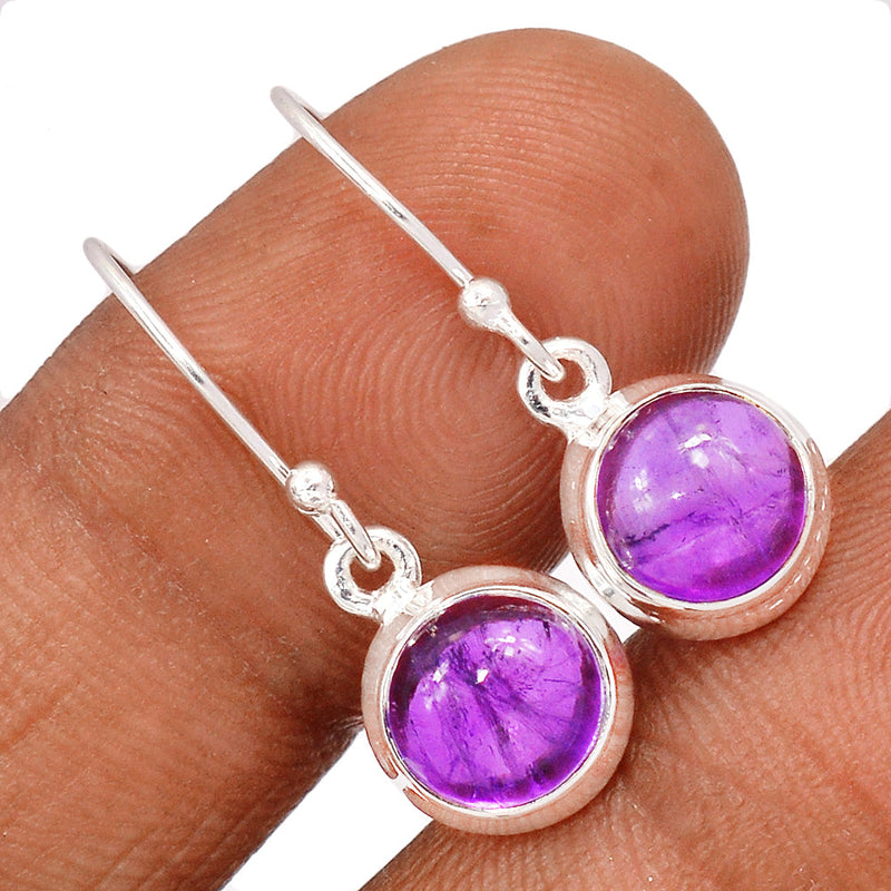 1.1" Amethyst Earrings - AMCE1303