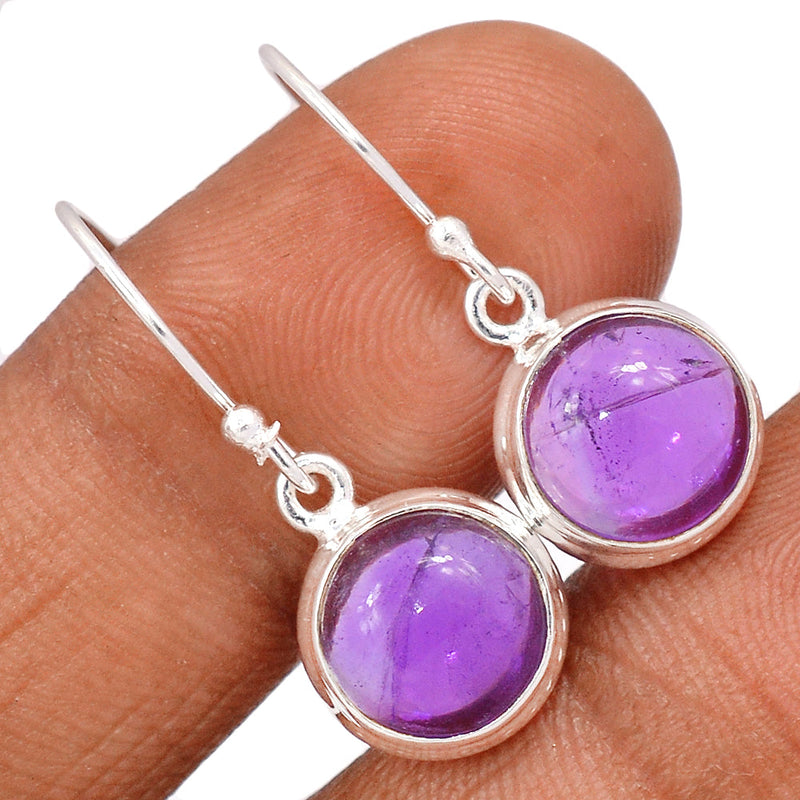 1.1" Amethyst Earrings - AMCE1306