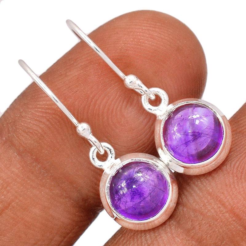 1.1" Amethyst Earrings - AMCE1308